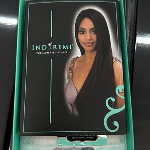 IndiRemi Virgin Remi - NATURAL YAKY WEAVING 14” color P4/27/30